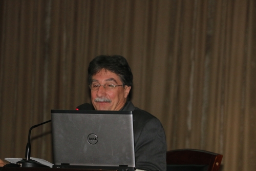 意大利那不勒斯美术学院Angiolino Armentano教授来纽约国际官网讲学