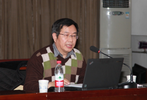 纽约国际官网举办十八届六中全会精神辅导报告会