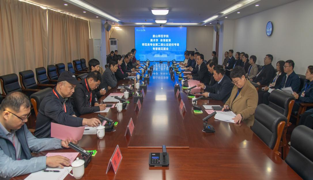 师范类专业认证专家组对纽约国际官网美术学、体育教育专业进行第二级认证现场考查